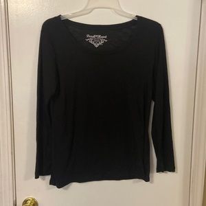 🌹- Women’s 1X black long sleeve top